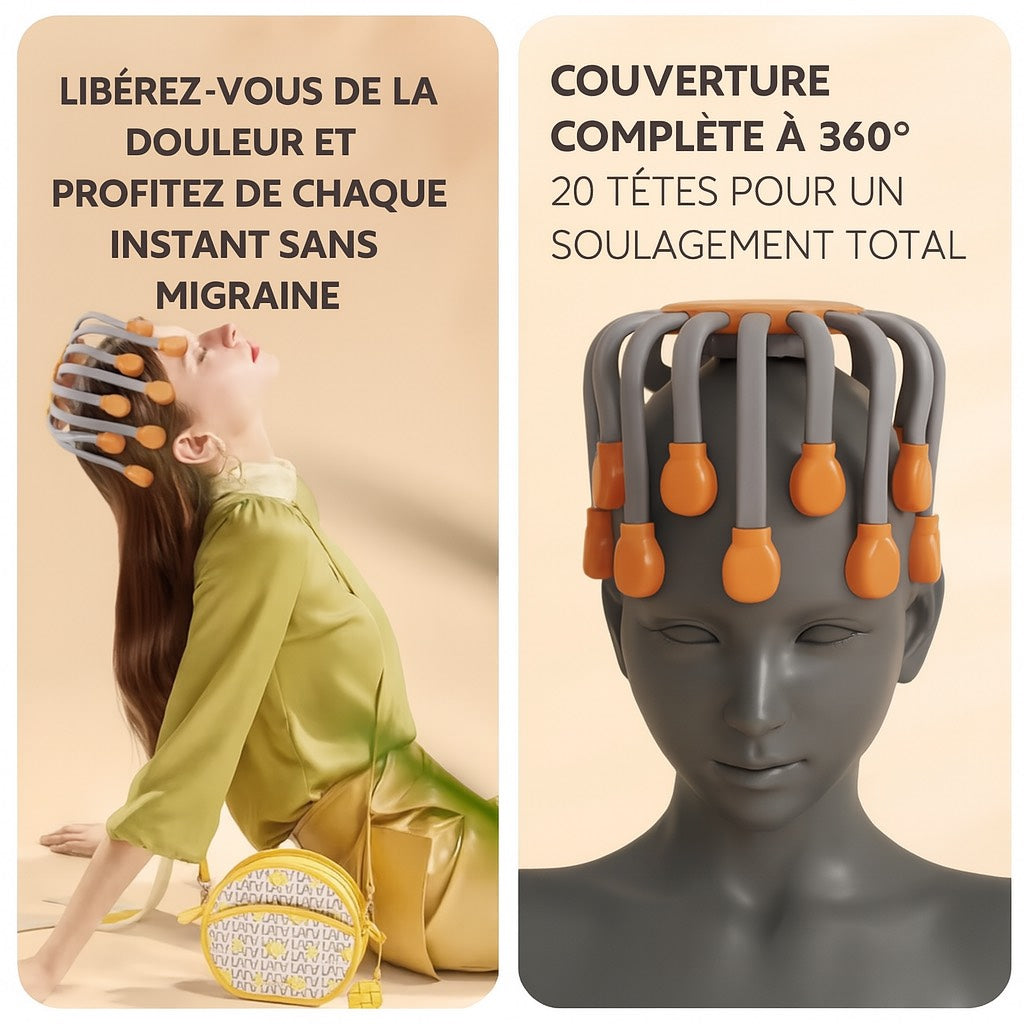 Appareil de Massage pour la Migraine