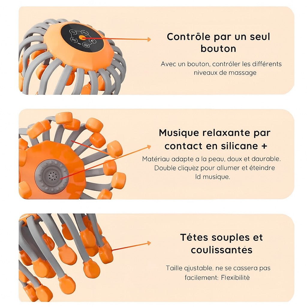 Appareil de Massage pour la Migraine